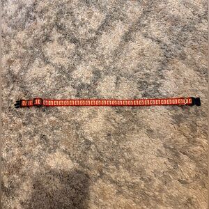 Pet Christmas collar with Christmas trees